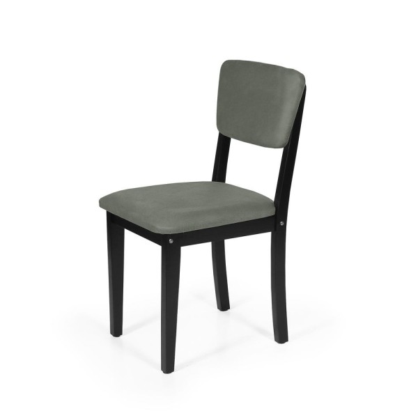Encontraproduto.com.br - Mesa Redonda Montreal Noronha Com 4cadeiras Ella Preto/cinza
