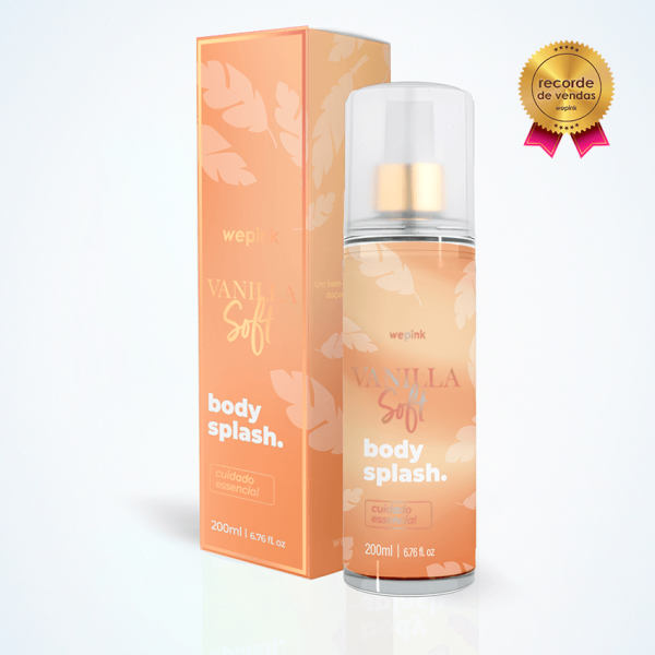 Body Splash Vanilla Soft Desodorante Colônia 200ml – Wepink