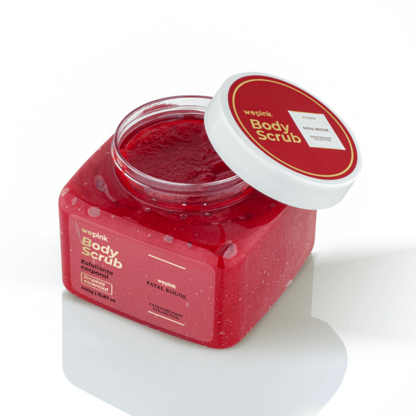 Encontraproduto.com.br - Body Scrub Fatal Rouge Esfoliante Corporal 450gr - Wepink