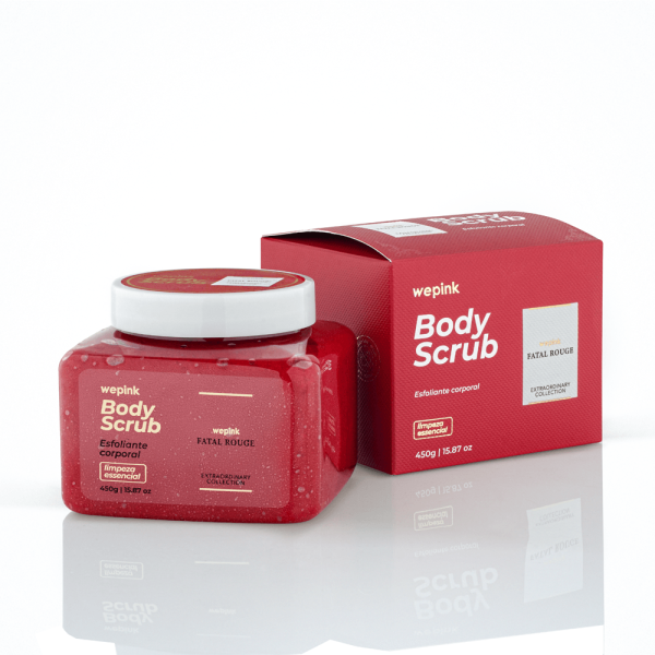 Encontraproduto.com.br - Body Scrub Fatal Rouge Esfoliante Corporal 450gr - Wepink