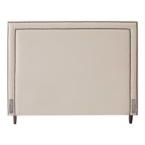 Encontraproduto.com.br - Cabeceira Cama Box Casal Maísa 140cm Com Frame Veludo Bege
