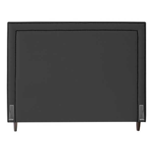 Cabeceira Cama Box Casal King Size Maísa 195cm Com Frame Suede Cinza - Abmaza