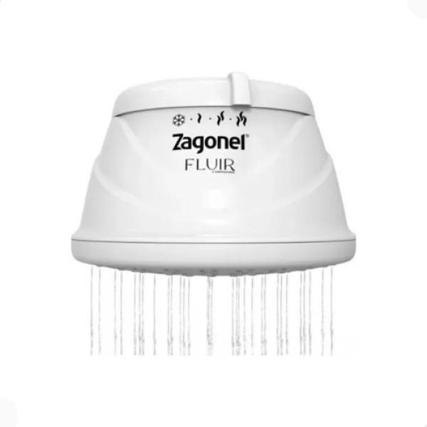 Encontraproduto.com.br - Ducha Fluir Multi Temperatura 127V 5500W - Zagonel