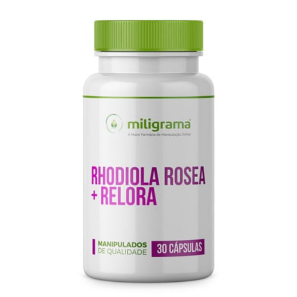 Encontraproduto.com.br - Estimulante Físico e Mental com Rhodiola e Relora 30 Cápsulas