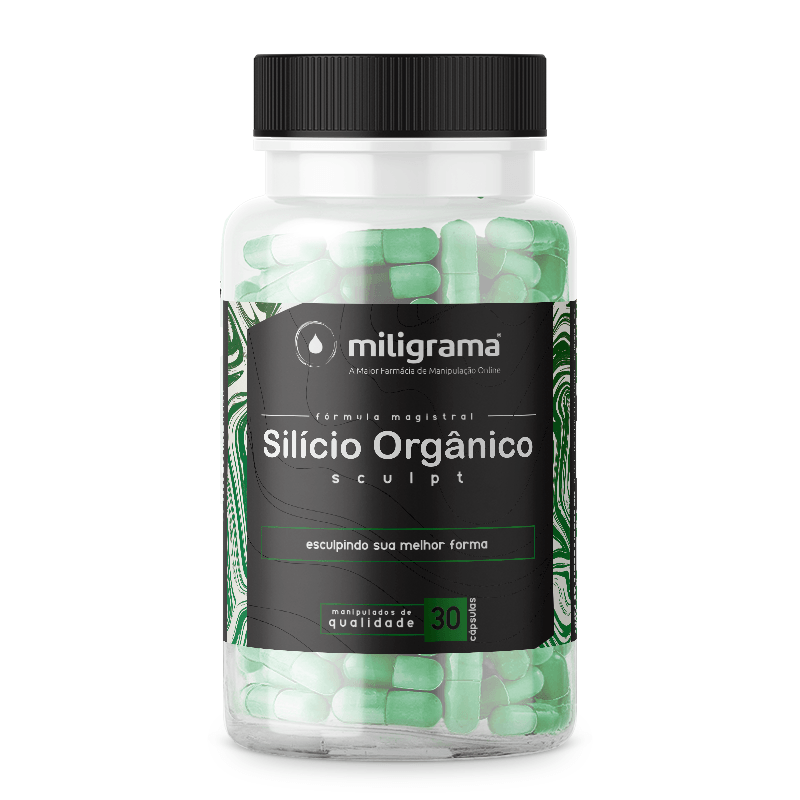 Silicio Orgânico Sculpt 30 Doses