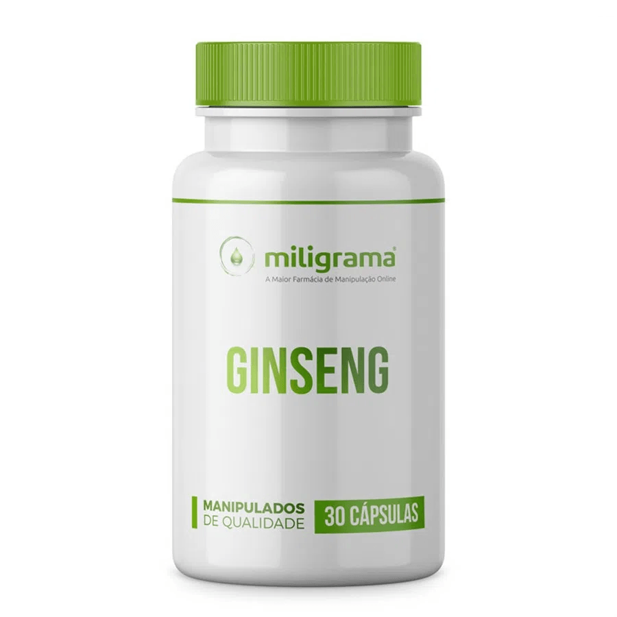 Ginseng 400mg com Rhodiola Rosea 100mg 30 Cápsulas Mental Plus