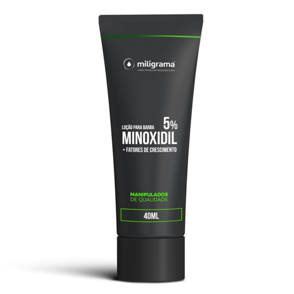 Encontraproduto.com.br - Loção para Barba com Fatores de Crescimento e Minoxid 5% 40ml