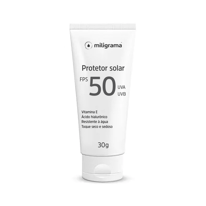 Protetor Solar FPS 50 sem cor 30 gramas