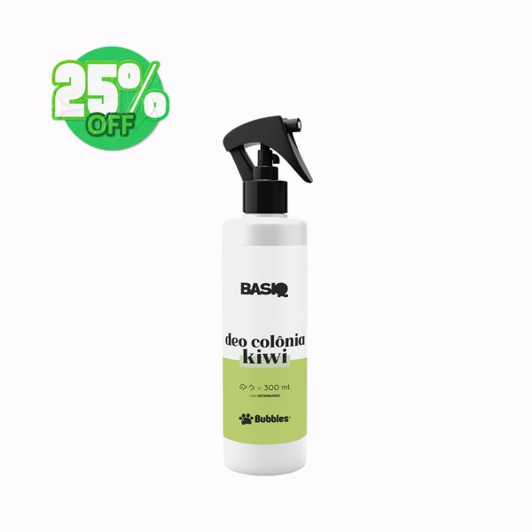 Encontraproduto.com.br - DEO COLÔNIA PET KIWI BASIQ 300ML