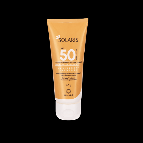 Encontraproduto.com.br - Protetor Solar Facial  FPS 50 Solaris  40g