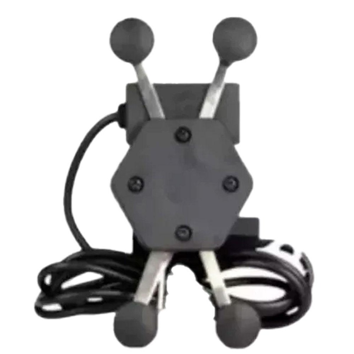 Encontraproduto.com.br - Suporte Universal Para Celular De Moto HMaston CJ-111 Preto (MP)