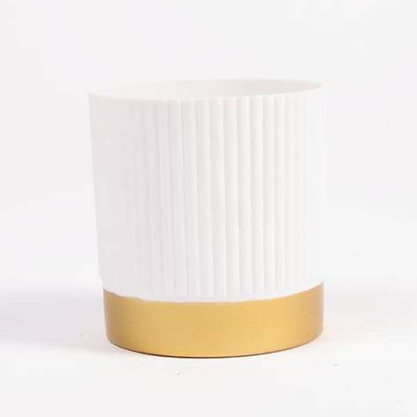 Encontraproduto.com.br - Vaso Resistente com Design Elegante e Moderno 10,5x10,5cm