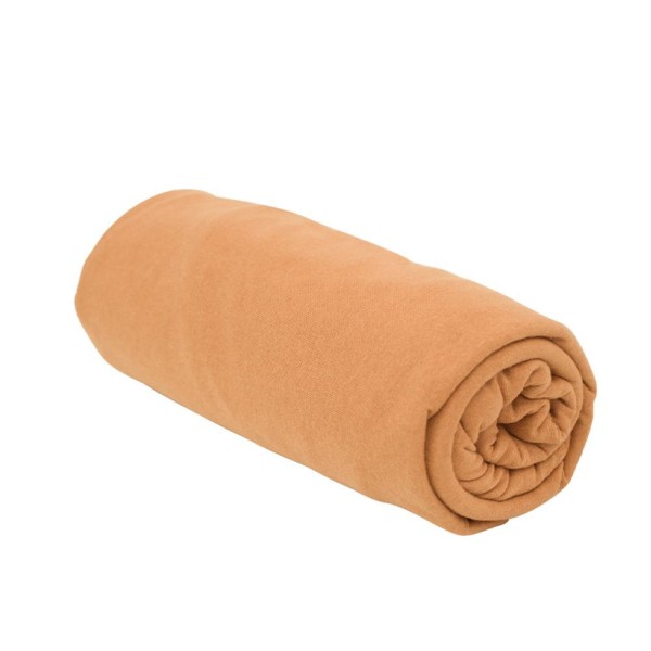 Encontraproduto.com.br - Lençol Solteiro Liso Portallar-Elastico-Malha 100% Algodão Linha Casa Arenito