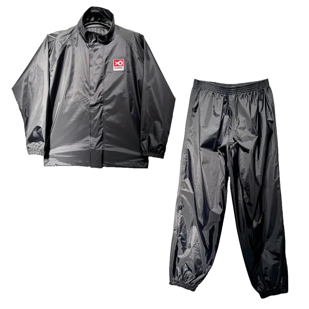Encontraproduto.com.br - Conjunto Capa de Chuva masculina New Xceed Preta