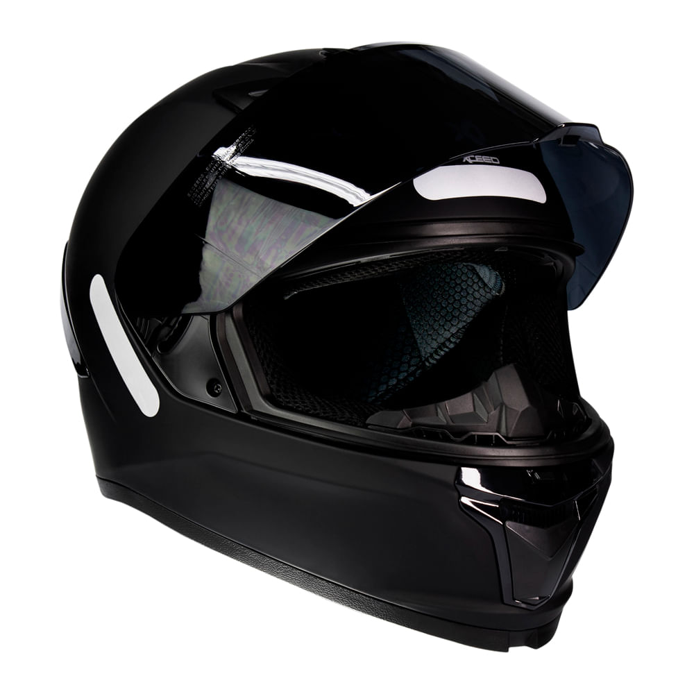 Encontraproduto.com.br - Capacete Xceed F607 Preto Fosco