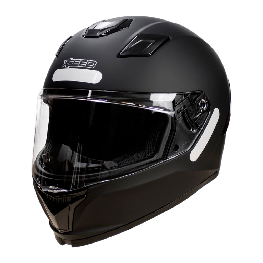 Encontraproduto.com.br - Capacete Xceed F607 Preto Fosco
