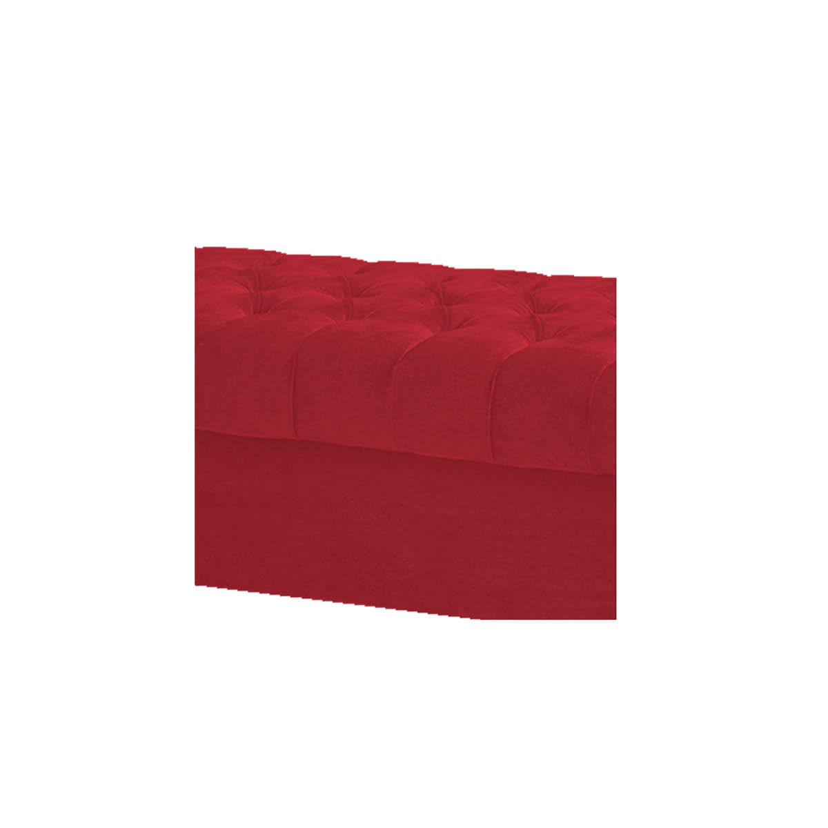 Recamier Divã Morabe P04 140 cm Suede - ADJ Decor