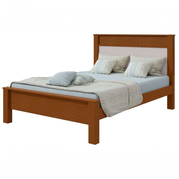 Cama Casal Athenas Frassino Off White