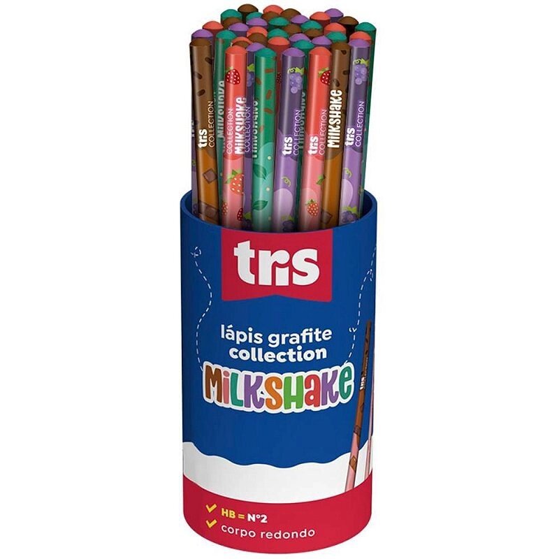 Lápis Grafite Hb Milkshake Avulso
