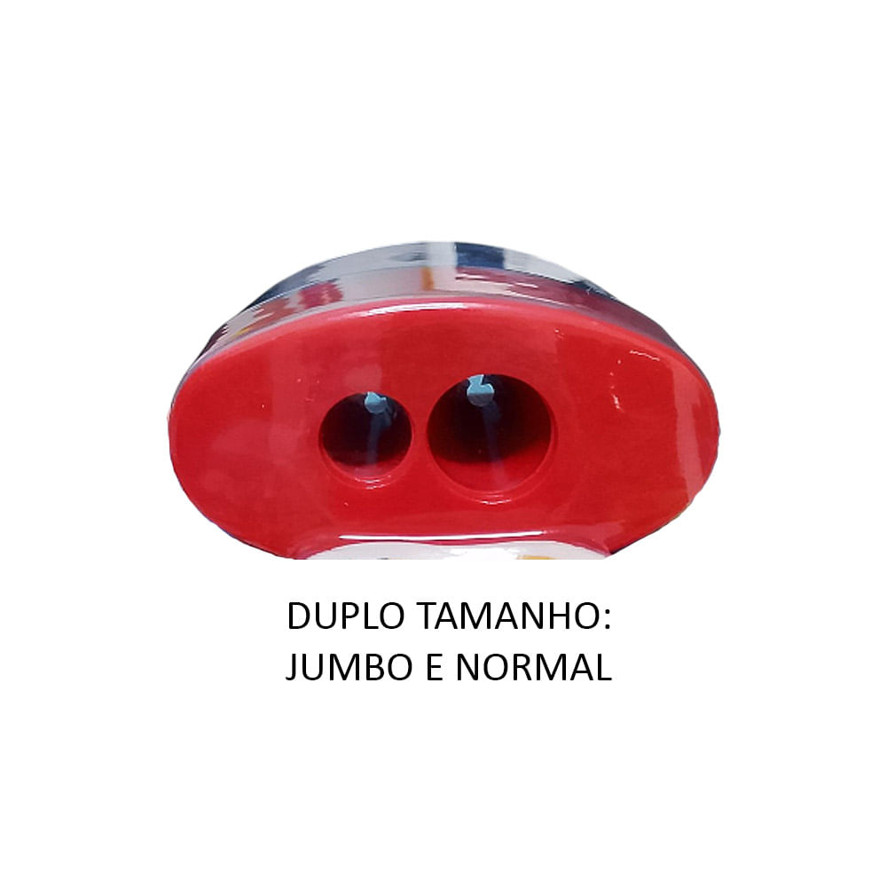 Encontraproduto.com.br - Kit 2 Peças Escolar Apontador Borracha Patrulha Canina Tris Cor Azul