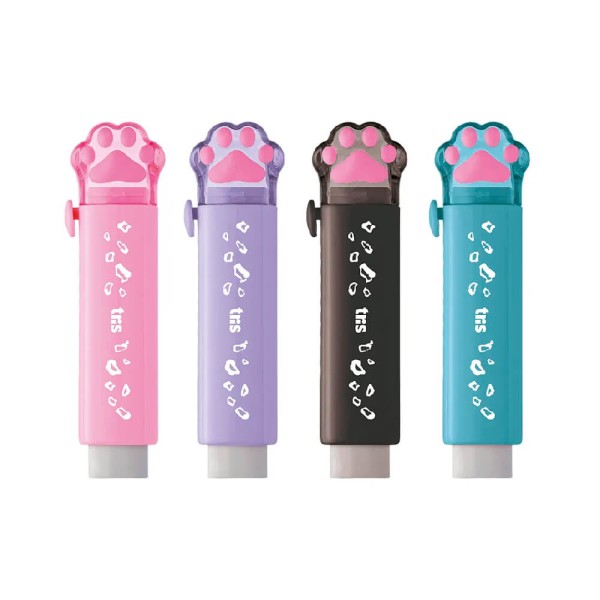 Encontraproduto.com.br - Caneta Borracha Retrátil Holic Pets Sortida - Tris