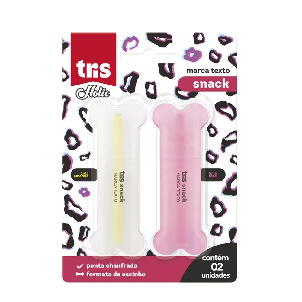 Encontraproduto.com.br - MARCA TEXTO HOLIC PETS CARTELA COM 2 UNIDADES TRIS