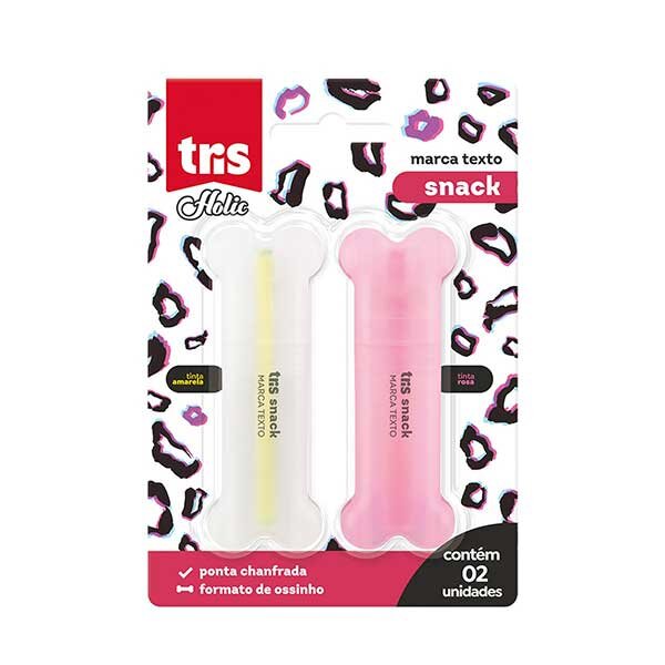 Encontraproduto.com.br - MARCA TEXTO HOLIC PETS CARTELA COM 2 UNIDADES TRIS