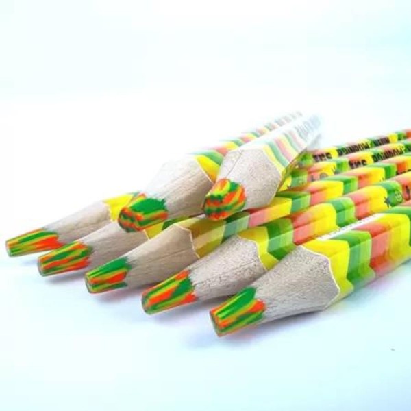 Encontraproduto.com.br - LAPIS DE COR RAINBOW NEON JUMBO - MULTICOLORIDO - 1UN - TRIS