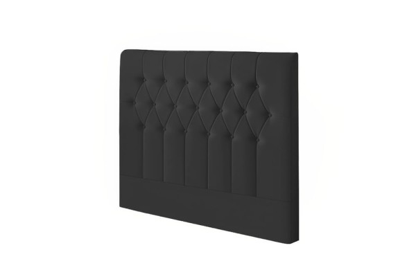 Encontraproduto.com.br - Cabeceira Box King Estofada Preto 1,93m Dink