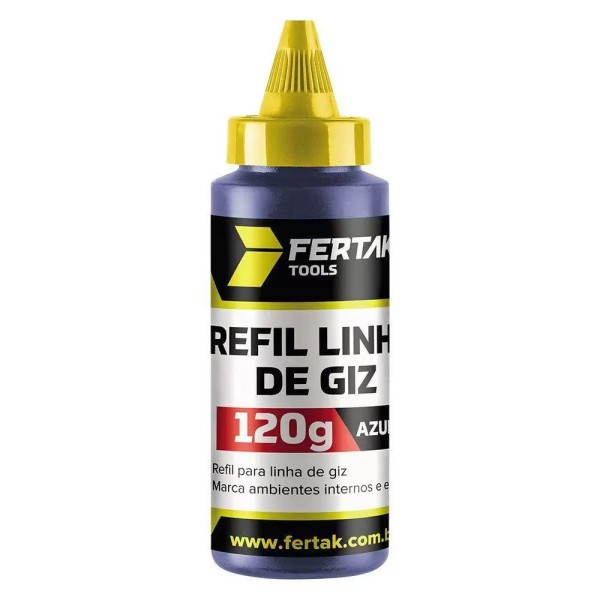Encontraproduto.com.br - Refil de Giz de Linha 120g p/ Diversos Ambientes Fertak