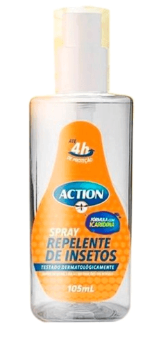 Encontraproduto.com.br - REPELENTE ACTION C/ ICARIDINA SPRAY 105ML