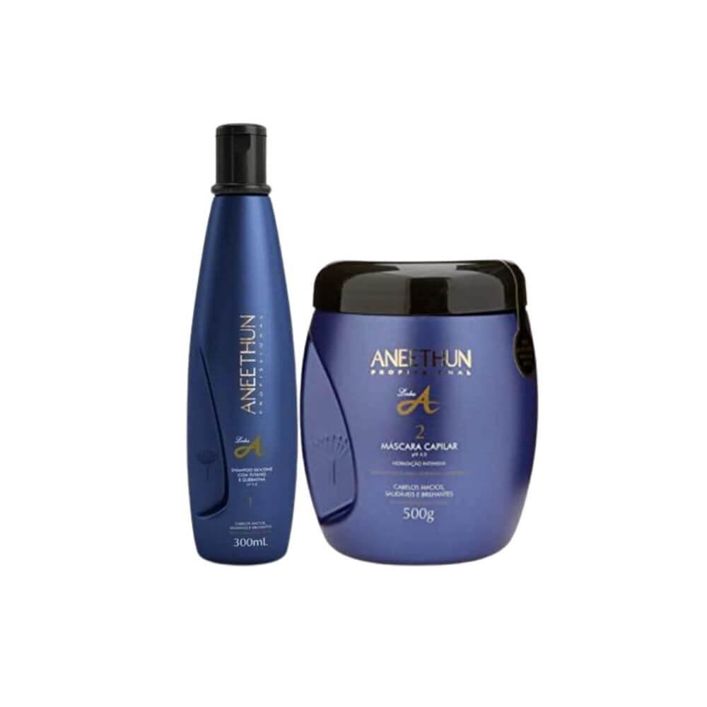Aneethun Linha A Shampoo 300ml + Máscara 500g