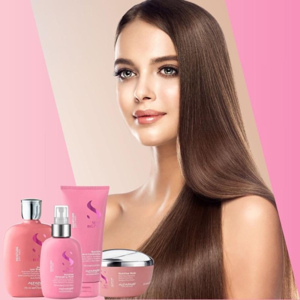 Encontraproduto.com.br - Alfaparf Semi di Lino Moisture Nutritive Kit Completo Pequeno