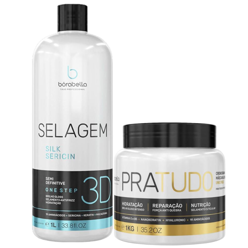 Bórabella Selagem 3D Semi Definitiva + PraTudo 1Kg
