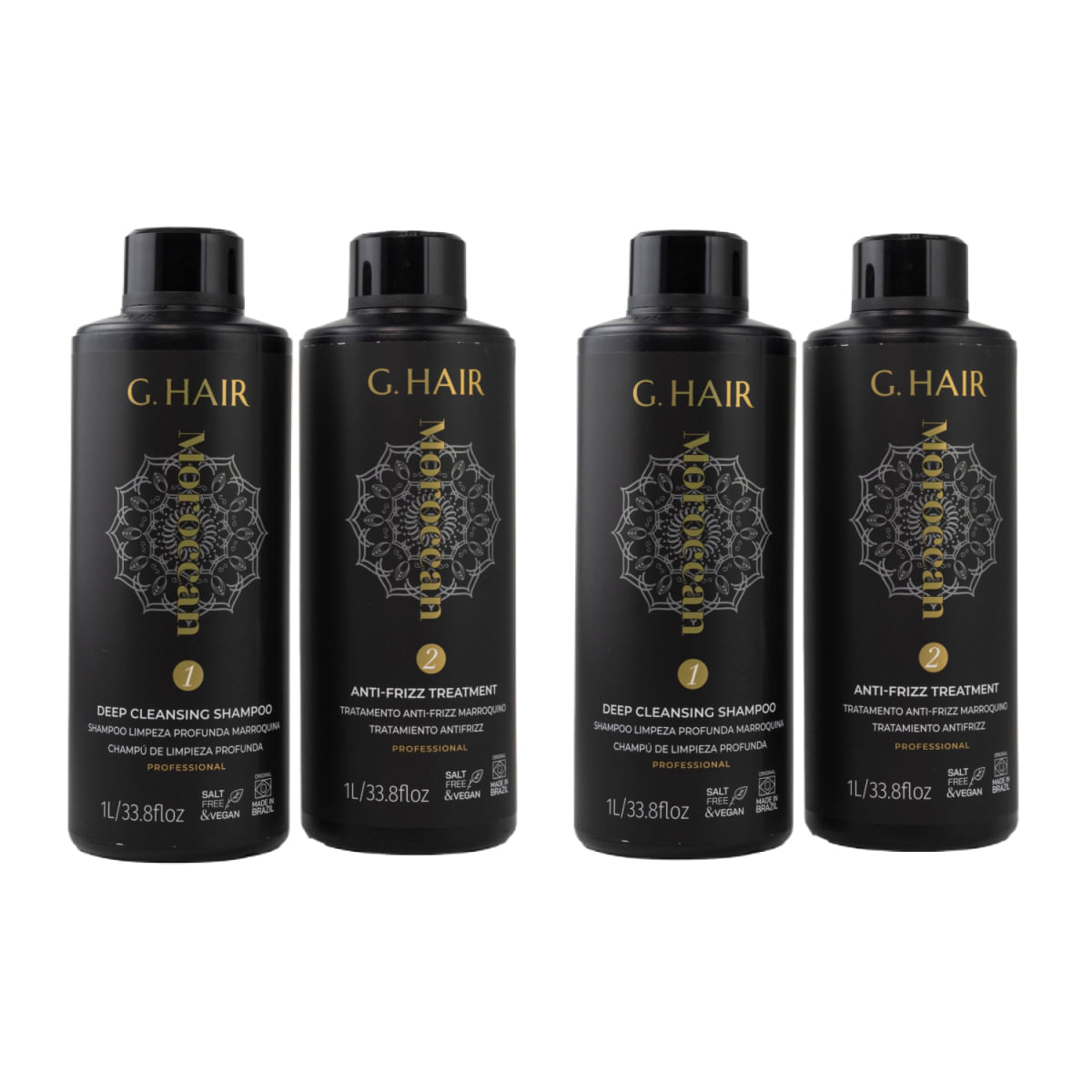 G.Hair Progressiva Marroquina 2 Kits de (2 x 1 Litro)