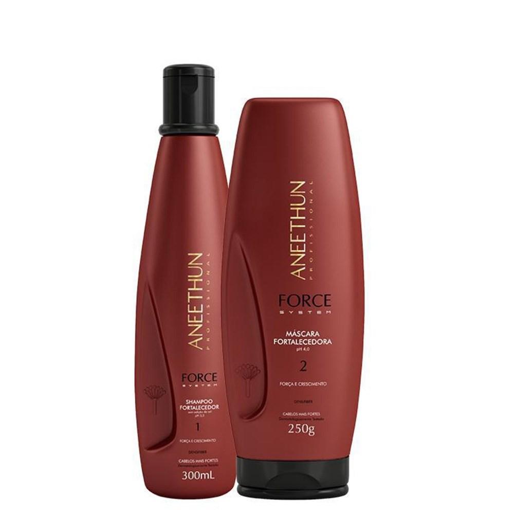 Aneethun Force - Shampoo 300ml - Máscara 250g