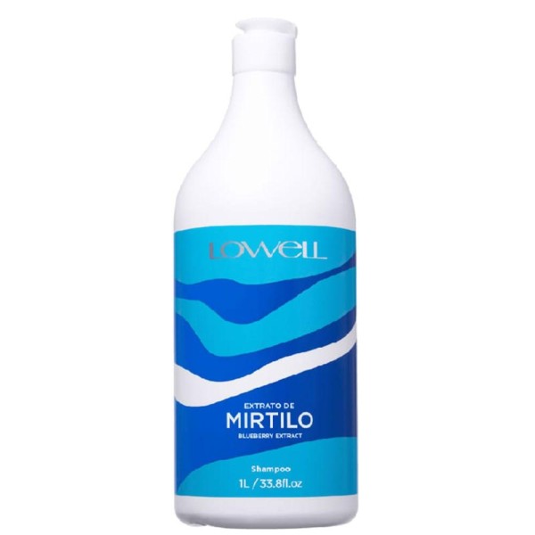 Encontraproduto.com.br - Lowell Extrato de Mirtilo Shampoo 1000ml + Condicionador 1000ml + Máscara 450g