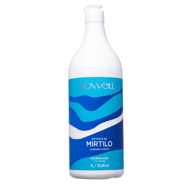 Encontraproduto.com.br - Lowell Extrato de Mirtilo Shampoo 1000ml + Condicionador 1000ml + Máscara 450g