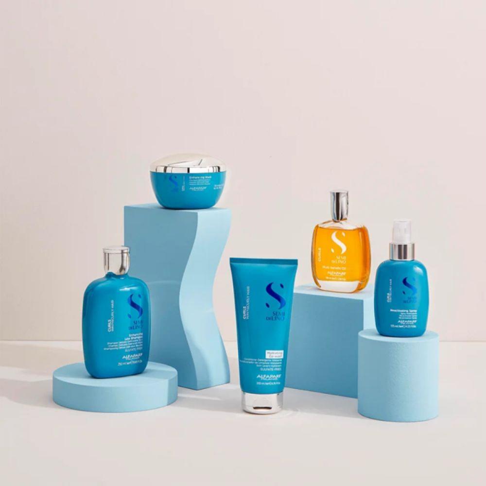 Encontraproduto.com.br - Alfaparf Semi di Lino Curls - Kit 3 Ativadores de Cachos 125ml