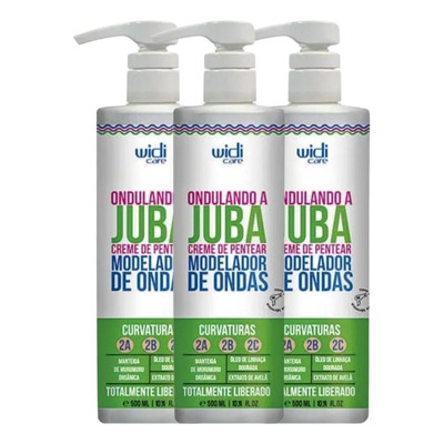 Widi Care Ondulando a Juba Kit 3 Creme de Pentear 500ml
