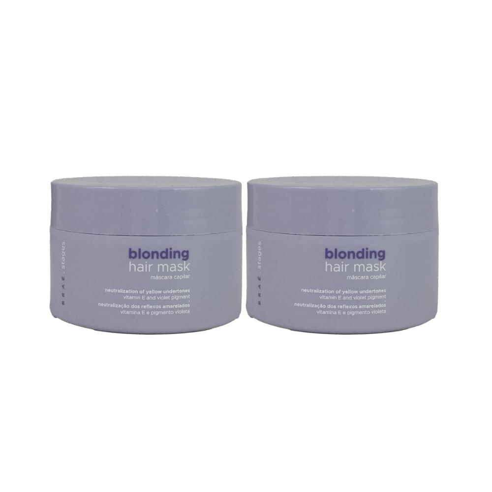 Braé Stages Blonding Kit - 2 Máscaras Capilares 200g