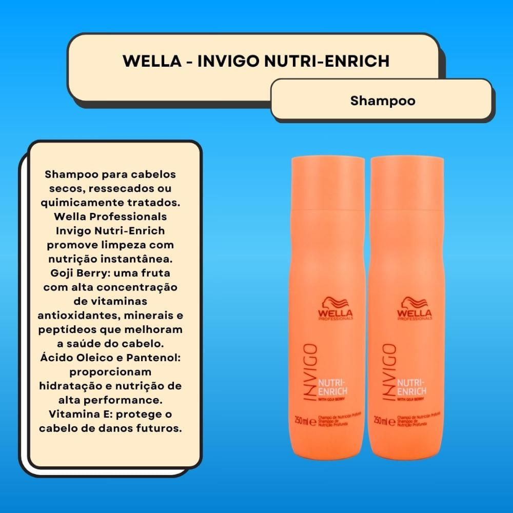 Encontraproduto.com.br - Wella Professionals Invigo Nutri-Enrich Kit 2 Shampoo 250ml