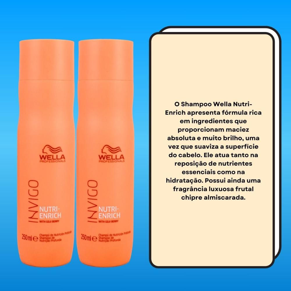 Encontraproduto.com.br - Wella Professionals Invigo Nutri-Enrich Kit 2 Shampoo 250ml