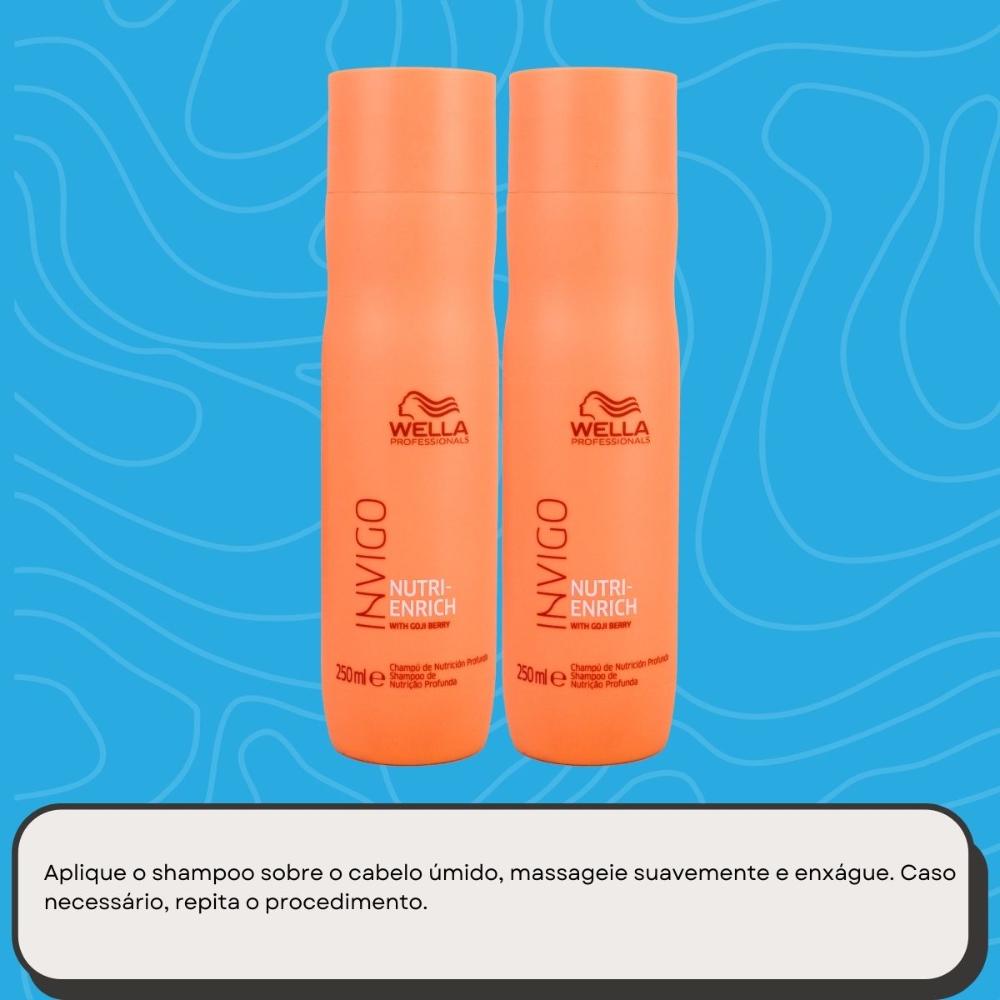 Encontraproduto.com.br - Wella Professionals Invigo Nutri-Enrich Kit 2 Shampoo 250ml