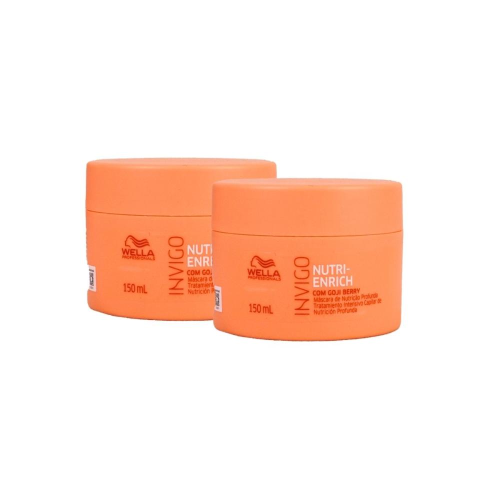 Wella Invigo Nutri-Enrich - Kit 2 Máscaras Capilares - 150ml cada