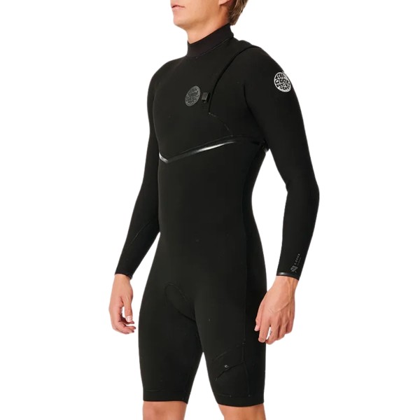 Encontraproduto.com.br - Short John Rip Curl E-bomb E7 2/2mm Zip Free Preto