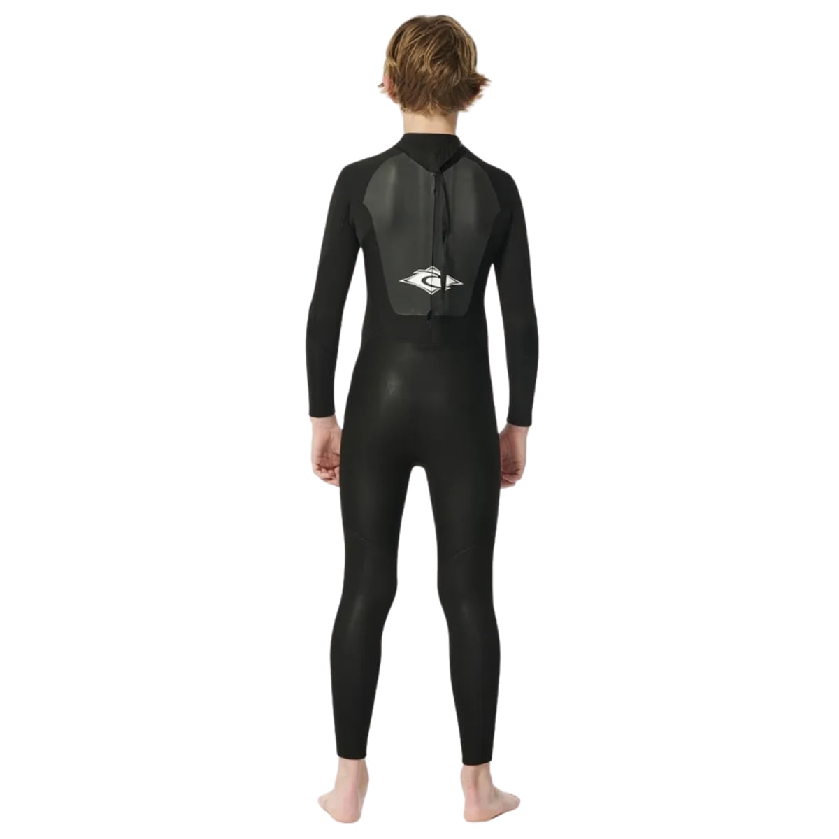 Encontraproduto.com.br - Long John Rip Curl Omega 3/2mm Back Zip Back Zip Preto Juvenil