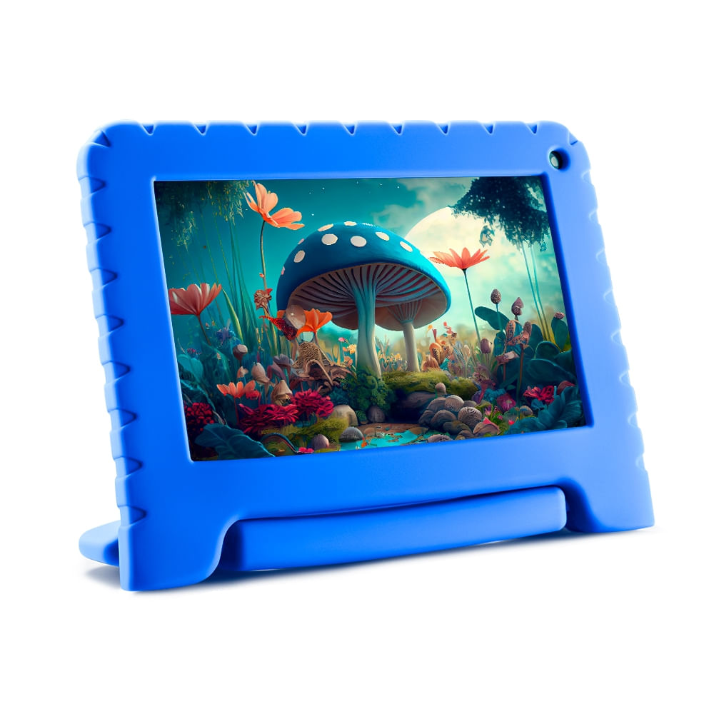 Encontraproduto.com.br - Tablet Infantil Kid Pad 7 pol. Quad Core 2GB RAM 32GB Android 13 (Go edition) Multi - NB392