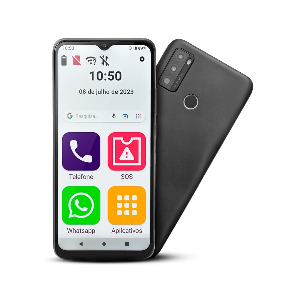 Encontraproduto.com.br - Smartphone ObaSmart Conecta MAX 2 64GB - OB054 OB054
