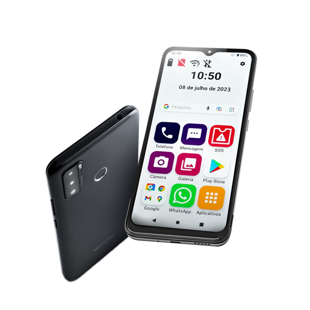 Encontraproduto.com.br - Smartphone ObaSmart Conecta MAX 2 64GB - OB054 OB054